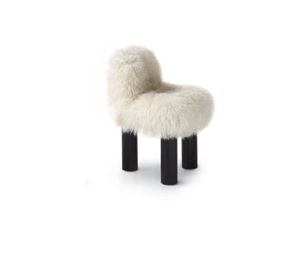 Arfle*x Botolo High Dining Chair In Fur