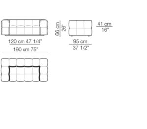 Arfle*x Strips System Sofa