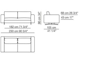 Arfle*x Lee Sofa