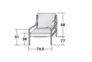 Flo*u Iko Armchair