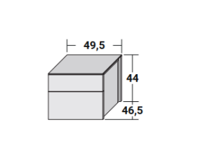 Flo*u Juta Nightstand