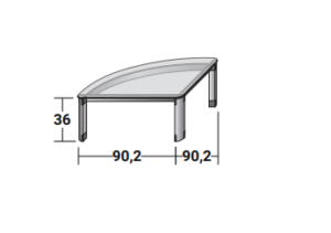 Flo*u Quartetto Side Table