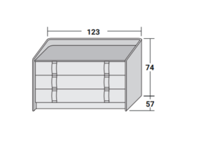 Flo*u Gentleman Cabinet