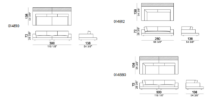 Arketip*o Plat Sofa