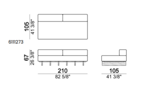 Arketip*o Santos Sofa