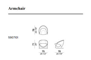 Arketip*o Freedom Armchair 