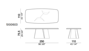 Arketip*o Avalon Dining Table