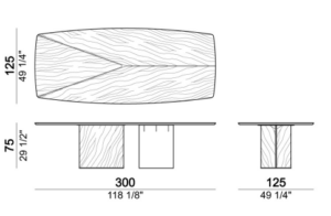 Arketip*o Epsilon Dining Table