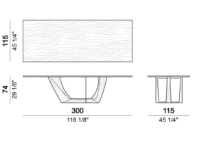 Arketip*o Greenwich Dining Table