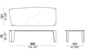 Arketip*o Milestone Dining Table