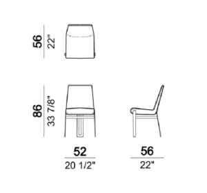 Arketip*o Venus Dining Chair