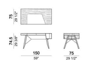 Arketip*o Inkiostro Office Desk