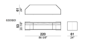 Arketip*o Truman Console Table