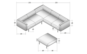 Flo*u Binario Sofa