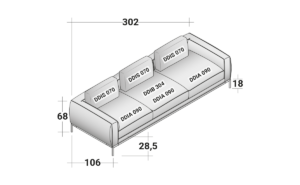 Flo*u Icon Sofa 