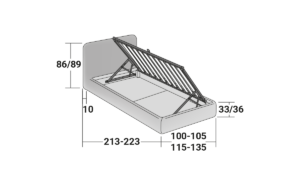 Flo*u Merkurio Bed