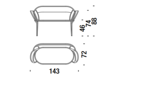 Moros*o Banjooli Sofa