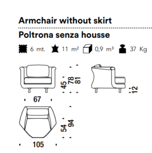 Moros*o Big Mama Sofa