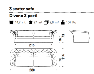 Moros*o Bohemian Sofa