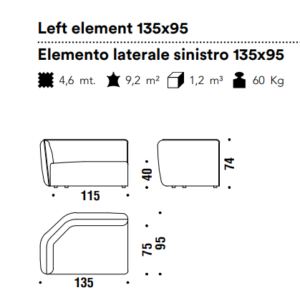 Moros*o Chamfer Sofa