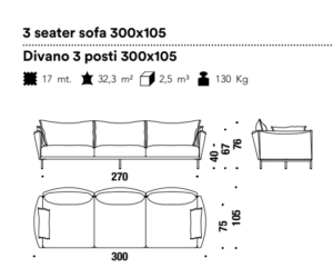 Moros*o Gentry Sofa