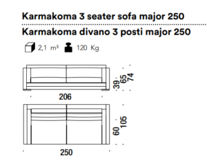 Moros*o Karmakoma Sofa