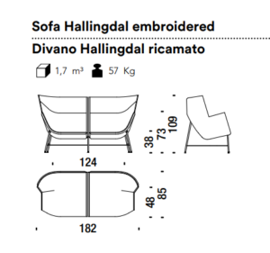 Moros*o Paper Planes Sofa