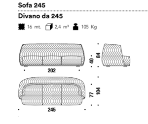 Moros*o Redondo Sofa