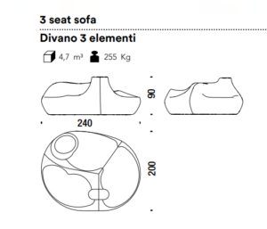 Moros*o Saruyama Sofa