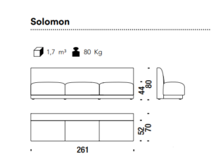 Moros*o Solomon Sofa