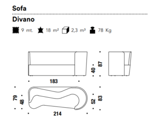 Moros*o Taba Sofa