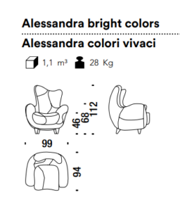 Moros*o Alessandra Armchair