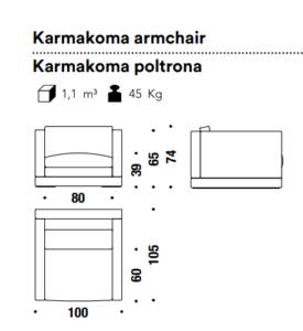 Moros*o Karmakoma Armchair