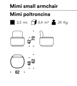 Moros*o Mimi Armchair 