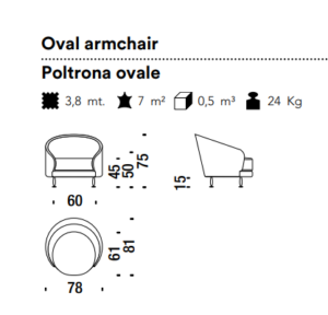 Moros*o New-Tone Armchair