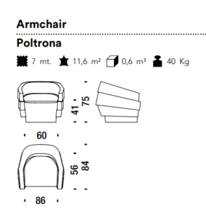 Moros*o Rift Armchair