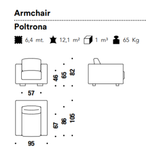 Moros*o Salon Nanà Armchair