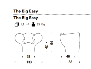 Moros*o The Big Easy Armchair