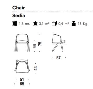 Moros*o Mafalda Dining Chair