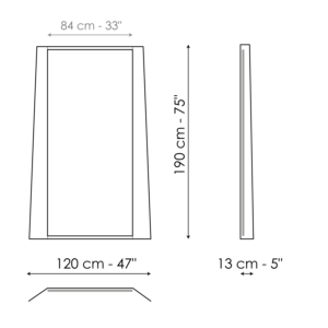 Bonald*o Fold Mirror 