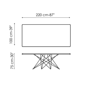 Bonald*o Octa Dining Table