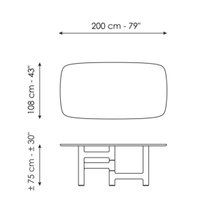 Bonald*o Pivot Dining Table