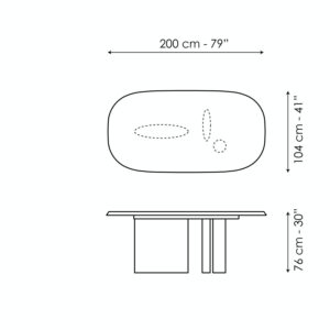 Bonald*o Padiglioni Dining Table